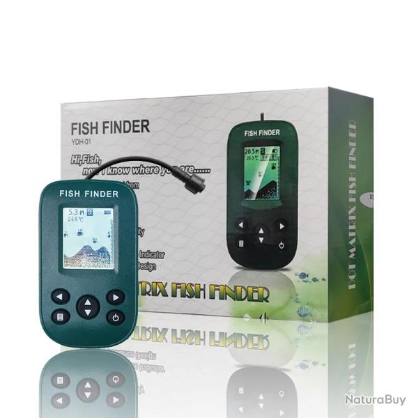 Nouveau Sonar portable intelligent, dtecteur de poissons LIVRAISON GRATUITE