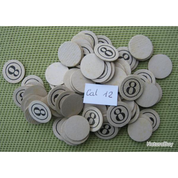 Cartons  num�rot�s  cal  12  No  8  ou  neutre