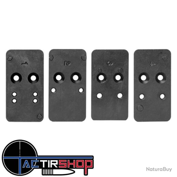 Plaque adaptatrice point rouge HK SFP9 OR num�ro 4