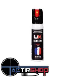 Bombe lacrymog&egrave;ne anti agression UX GEL POIVRE 25 ml Capot 1/4 de tour
