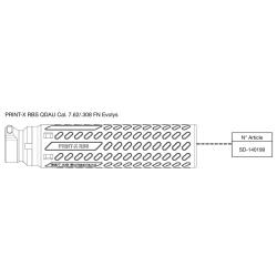 B&T Silencieux PRINT-X RBS QDAU Cal. 7.62/.308 FN Evolys