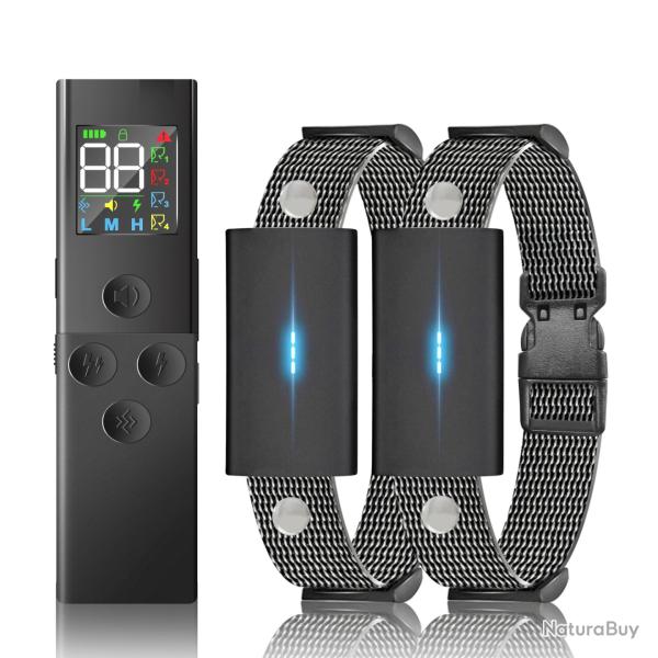 Collier d'Entranement pour Chien avec Tlcommande, 3 Modes 2 CHIENS- LIVRAISON GRATUITE !!