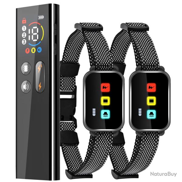 collier d'entranement lectrique pour 2 chiens 4 Modes avec tlcommande LIVRAISON GRATUITE !!!