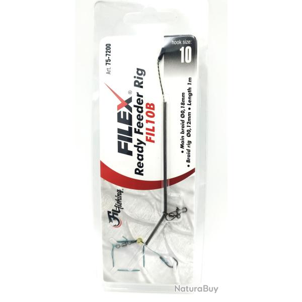 Filex montage Ready Feeder Rig Fil tresse. 14