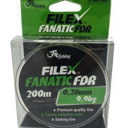 Filfishing bobine de 200 m Fanatic feeder camou. 0.22mm-6.7kg