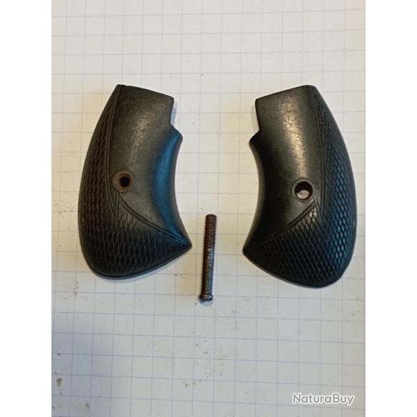 Jeu de plaquettes bois avec vis pour bulldog.