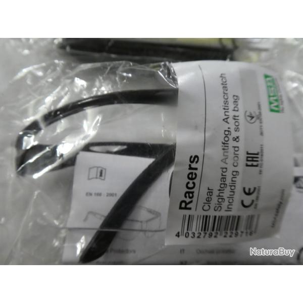 lunettes de protection (2 paires)