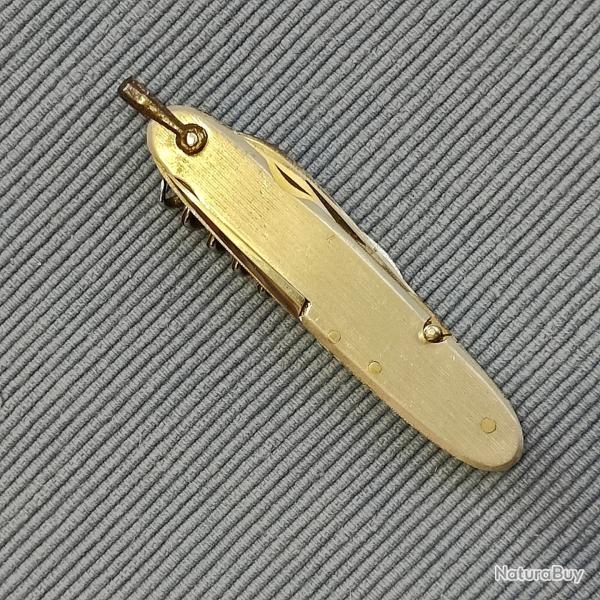 Ancien Couteau 57 Thiers canif de poche 6 Pi�ces Tout m�tal