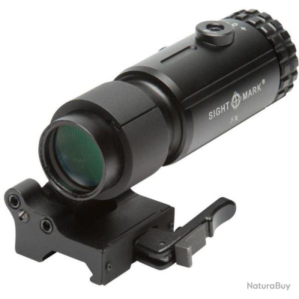 Viseur Point Rouge Pivot Sightmark Magnifer x5
