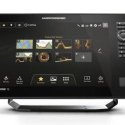 Sondeur Humminbird Xplore 12 2D, Sonde Tableau Arri&egrave;re + T&deg;