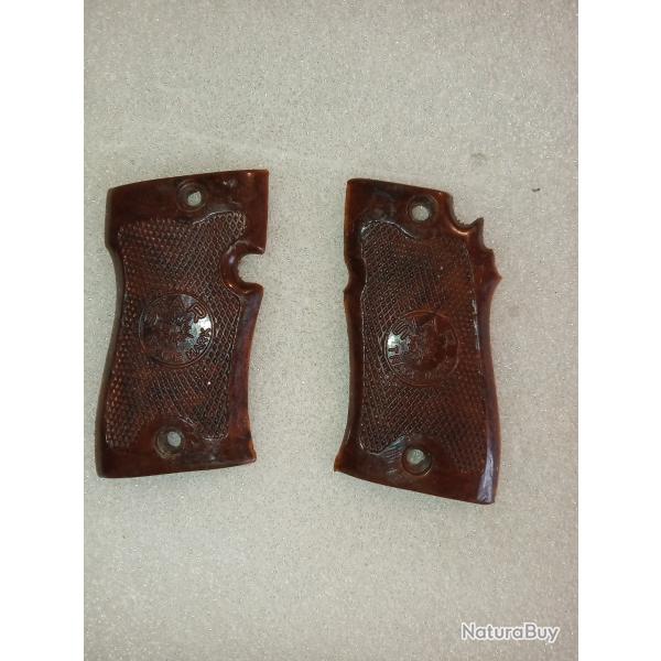 Plaquette plastique pistolet Star Starlet 6,35