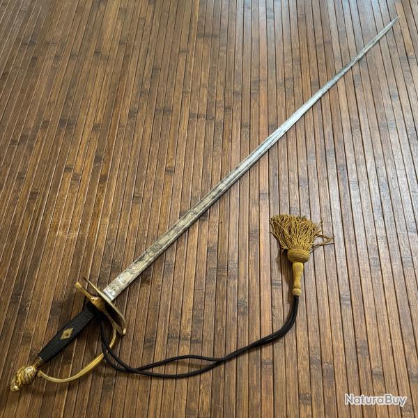 �P�E D'OFFICIER SUPERIEUR LAME DE SOLIGEN GRAV�E ET SIGN� J.S&C Circa 1800 VENDEMIAIRE