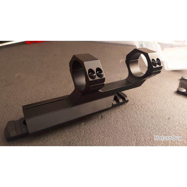 montage cantilever lunette de vis�e 30mm avec anneaux plastiques adaptables 25.4mm