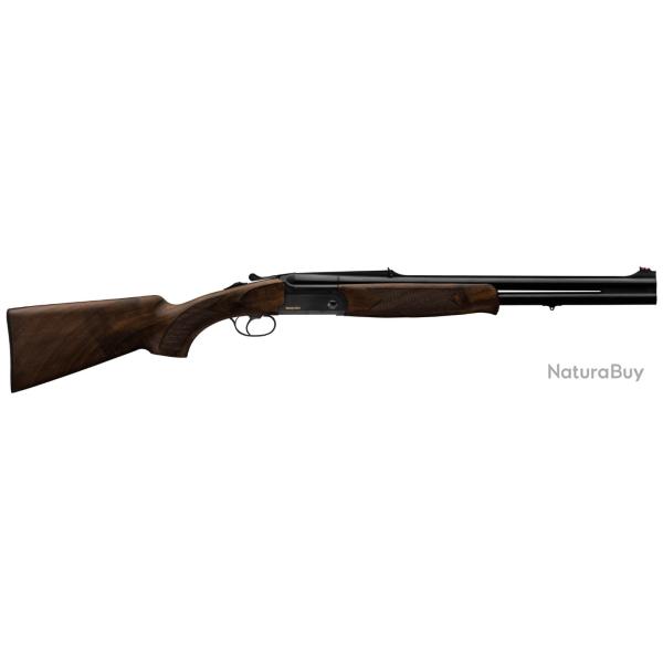 Fusil superpose Fair TRAQUEUR BATTUE DC107T cal.12/76 bois can.55cm