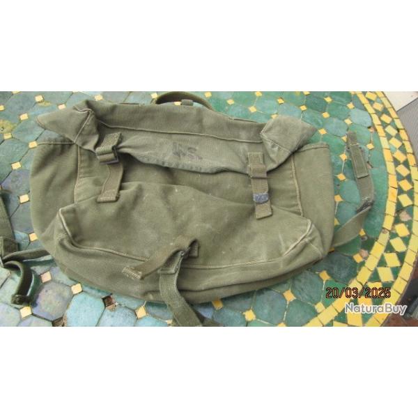 musette US army TBE  Pack field cargo 1944  seconde guerre ww2 Am�ricain