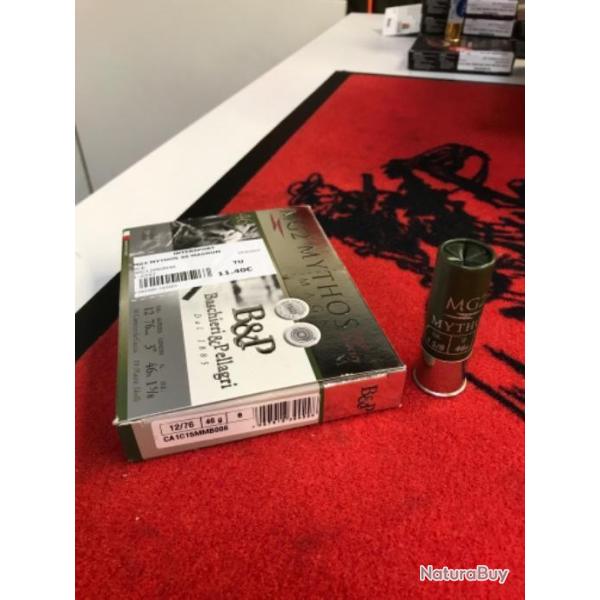 Cartouches B&P 12/76 MG2 Mythos 46 nickel N4