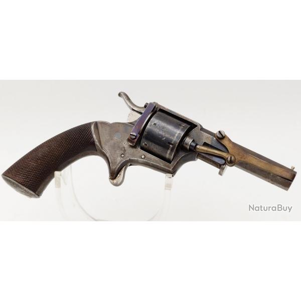 TRANTER HOUSE DEFENCE REVOLVER PATENT 1862 SIMPLE ACTION CALIBRE 30RF ANNULAIRE / 297 RIM FIRE- GB X