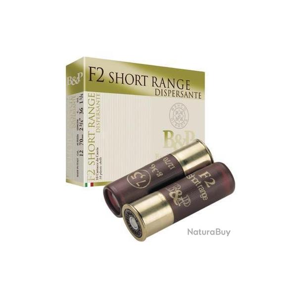Cartouches B&P F2 Short Range Dispersante Cal. 12 N�8.5