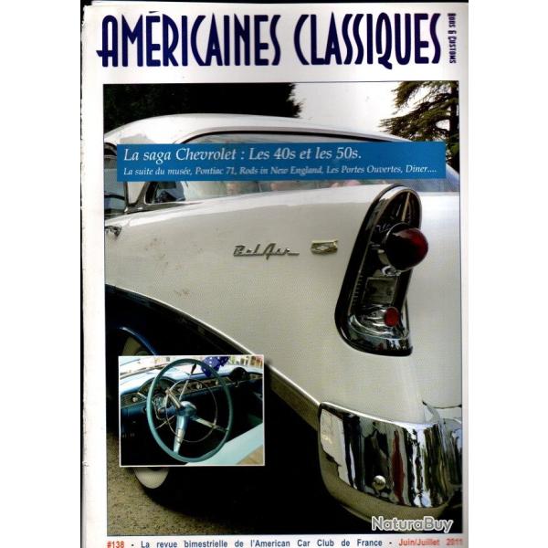 amricaines classiques lot de 5 revues de 2011 amrican car club de france
