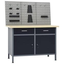 &Eacute;tabli avec 3 panneaux muraux