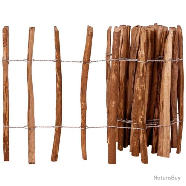 Clture  piquets Bois de noisetier 60x500 cm alsavelo