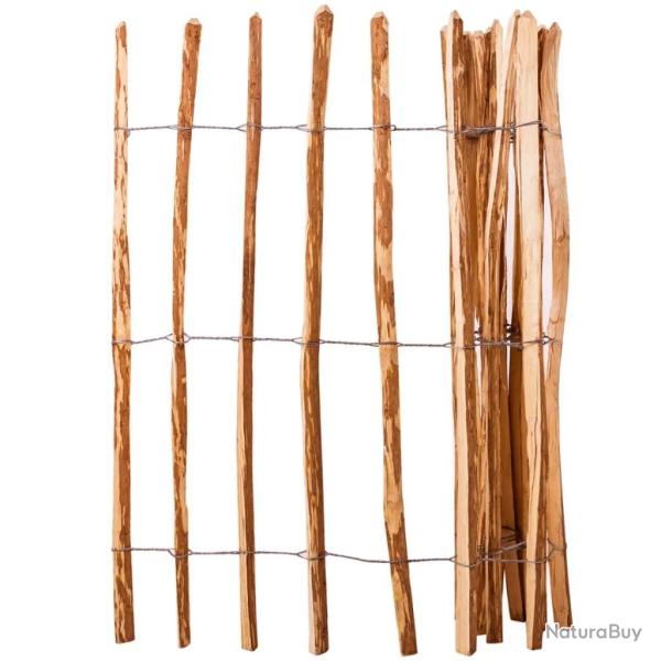 Cl�ture � piquets Bois de noisetier 120x250 cm