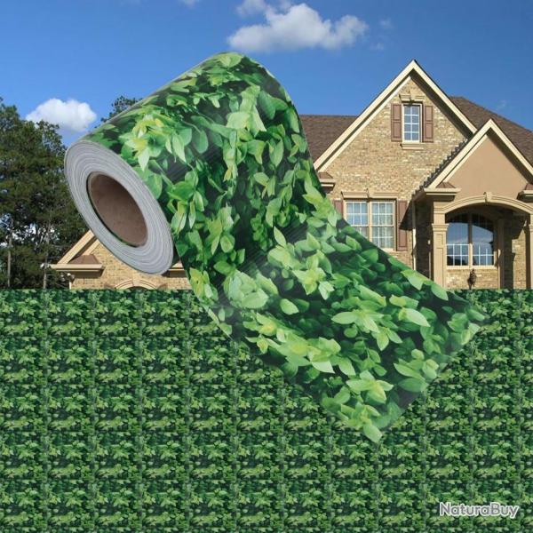 �cran d'intimit� de jardin PVC 35x0,19 m Vert alsavelo