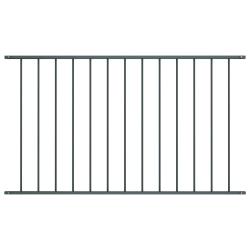 Panneau de cl&ocirc;ture Woerden en acier thermolaqu&eacute; 1,7 x 0,75 m anthracite