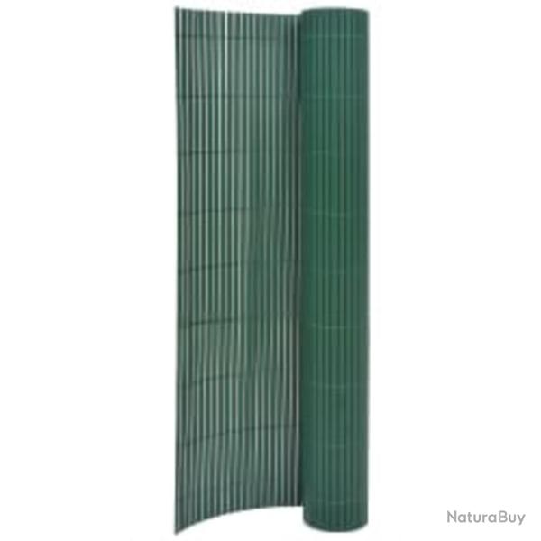Cl�ture de jardin double face 90x400 cm Vert