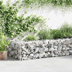 Mur de gabion Acier galvanis&eacute; 450x30x50 cm