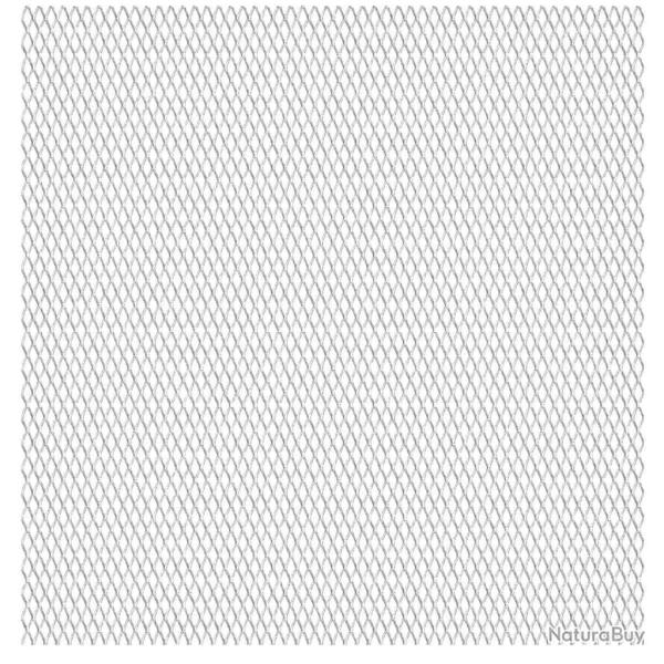 Panneau de grillage de jardin Acier inox 100x85 cm 20x10x2 mm