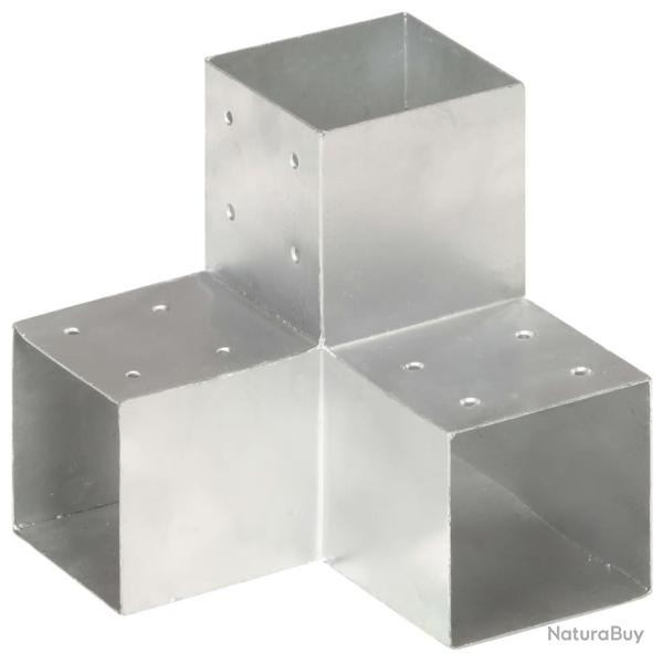 Connecteur de poteau Forme en Y M�tal galvanis� 101x101 mm