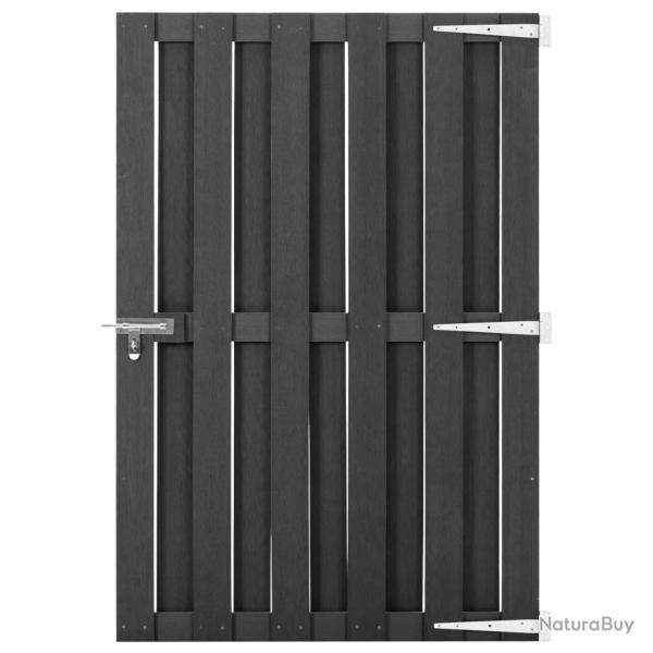 Portillon WPC 100x150 cm Gris