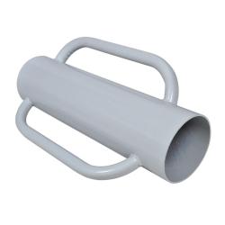 Pilon &agrave; poteau de cl&ocirc;ture avec poign&eacute;es Acier