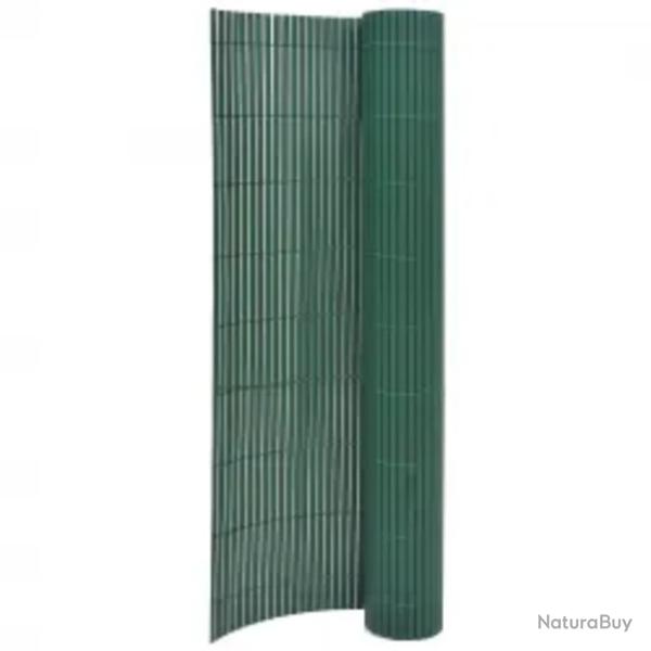 Cl�ture de jardin double face 110x500 cm Vert