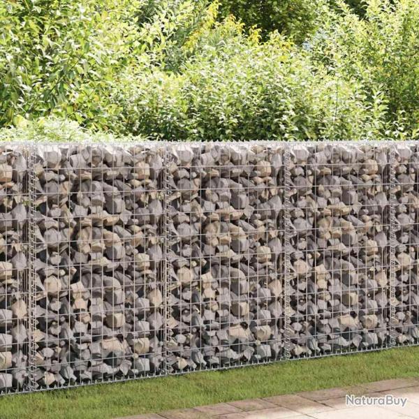 Panier de gabion avec couvercle Fil galvanis� 100x100x30 cm