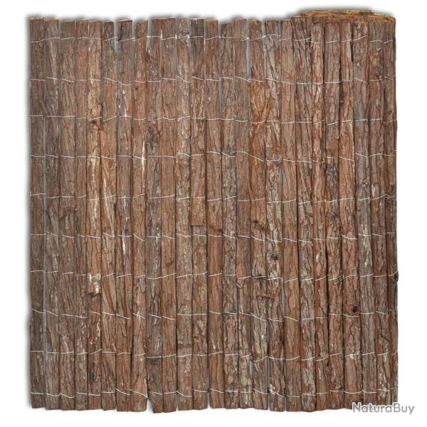 Cl�ture en �corce 400 x 100 cm