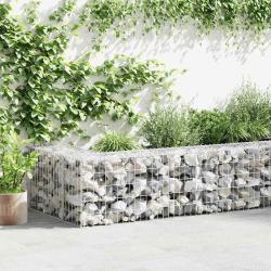 Mur en gabion avec couvercles Acier galvanis&eacute; 300 x 50 x 50 cm