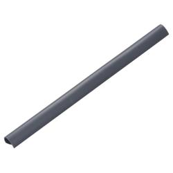 Attaches de bande de cl&ocirc;ture 100 pcs PVC Anthracite