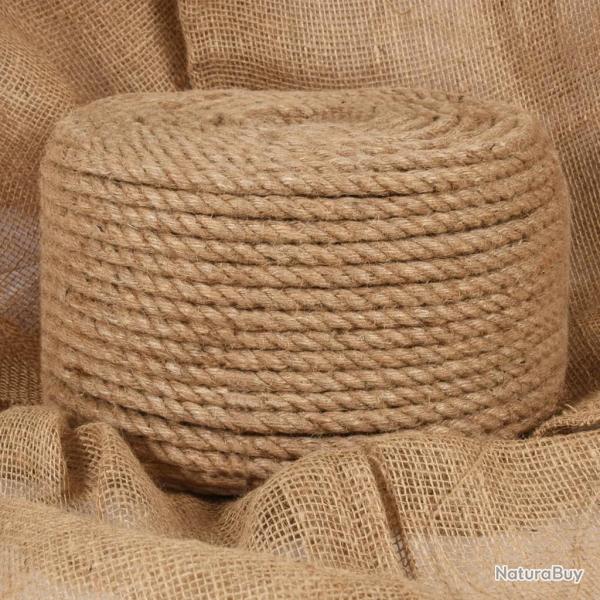 Corde de jute 50 m de long 14 mm d'�paisseur