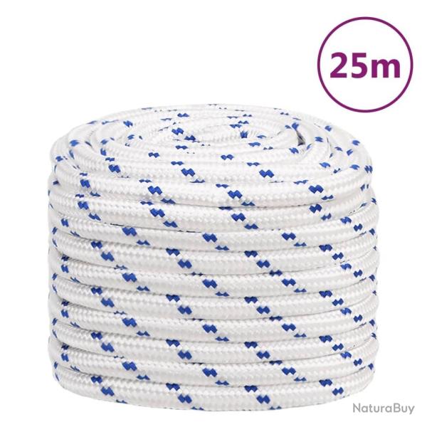 Corde de bateau Blanc 20 mm 25 m Polypropyl�ne