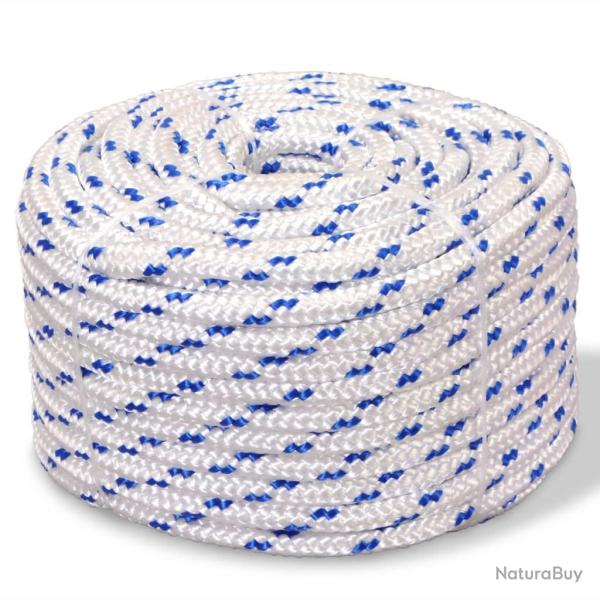 Corde de bateau Polypropyl�ne 12 mm 50 m Blanc