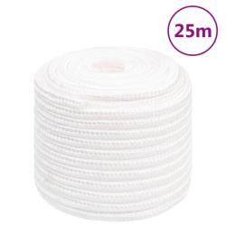 Corde de bateau Blanc complet 18 mm 25 m Polypropyl&egrave;ne