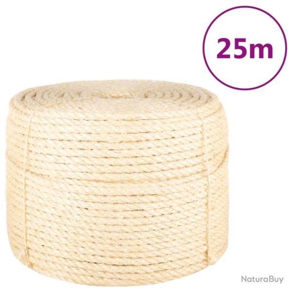 Corde 100 % sisal 10 mm 25 m alsavelo