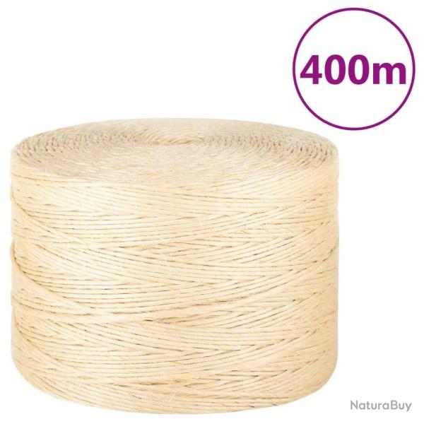 Corde 100 % sisal 3 mm 400 m alsavelo