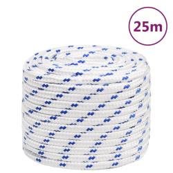 Corde de bateau Blanc 18 mm 25 m Polypropyl&egrave;ne