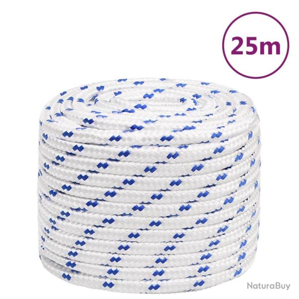 Corde de bateau Blanc 18 mm 25 m Polypropylne alsavelo