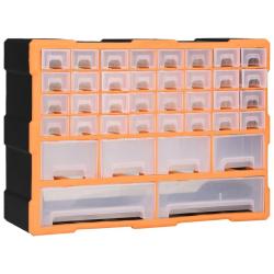 Organisateur multi-tiroirs avec 38 tiroirs 52x16x37,5 cm