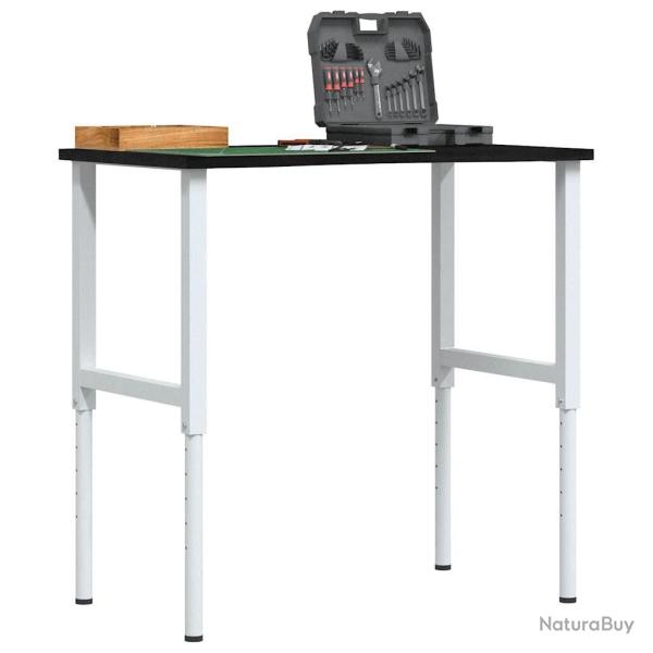 �tabli marron fonc� 100x60x(71,5-98) cm bois de ch�ne massif alsavelo