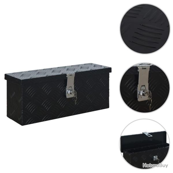Bo�te en aluminium 485x140x200 mm Noir
